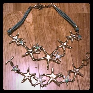 St. Thomas Starfish Necklace and Bracelet